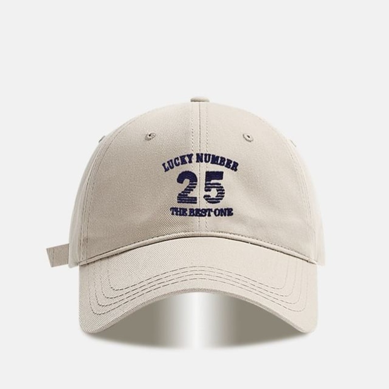 Number Embroidered Baseball Cap