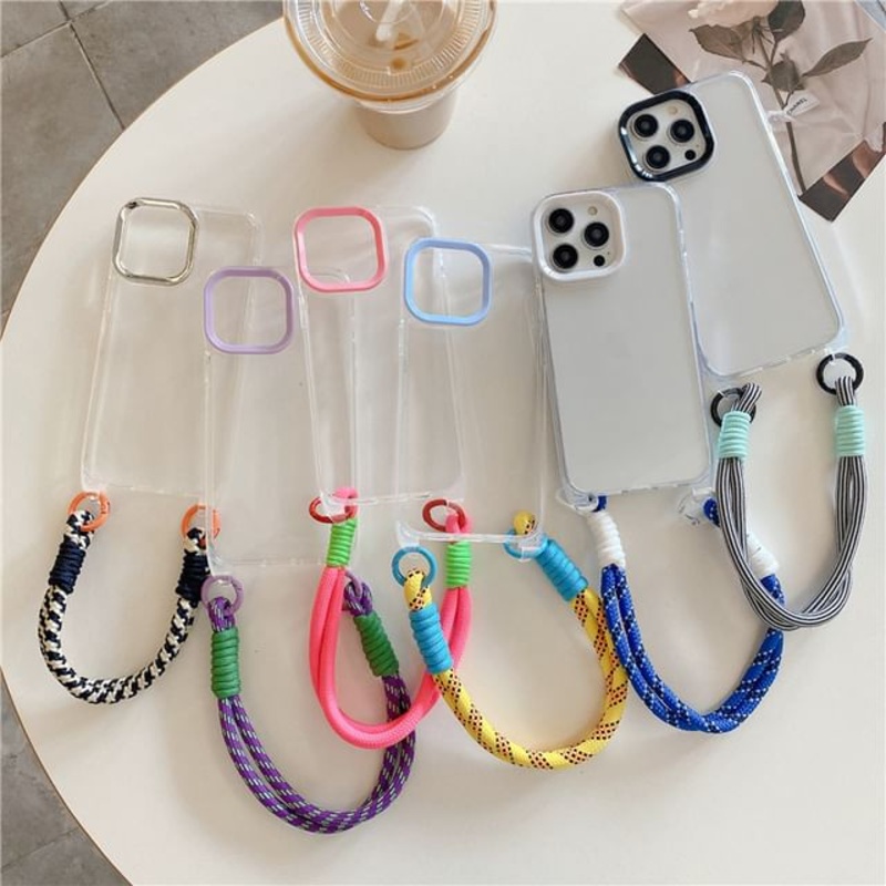 Transparent Phone Case Strap